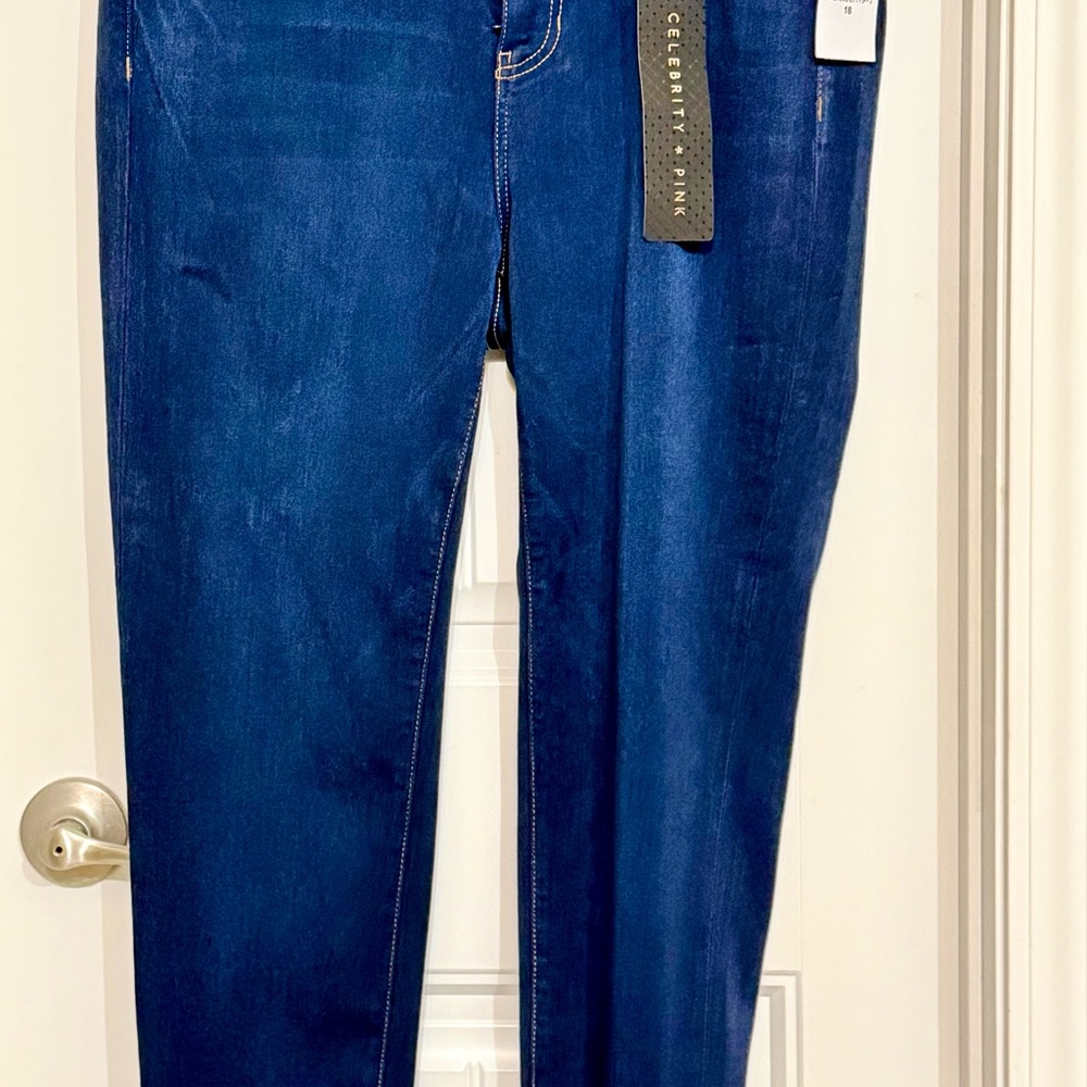 Celebrity Pink Dark blue skinny jeans
